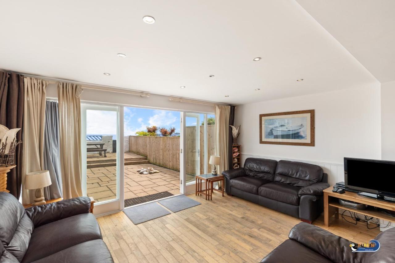Kilmore - Beach Front House, Direct Beach Access, Spectacular Sea Views Saundersfoot Buitenkant foto