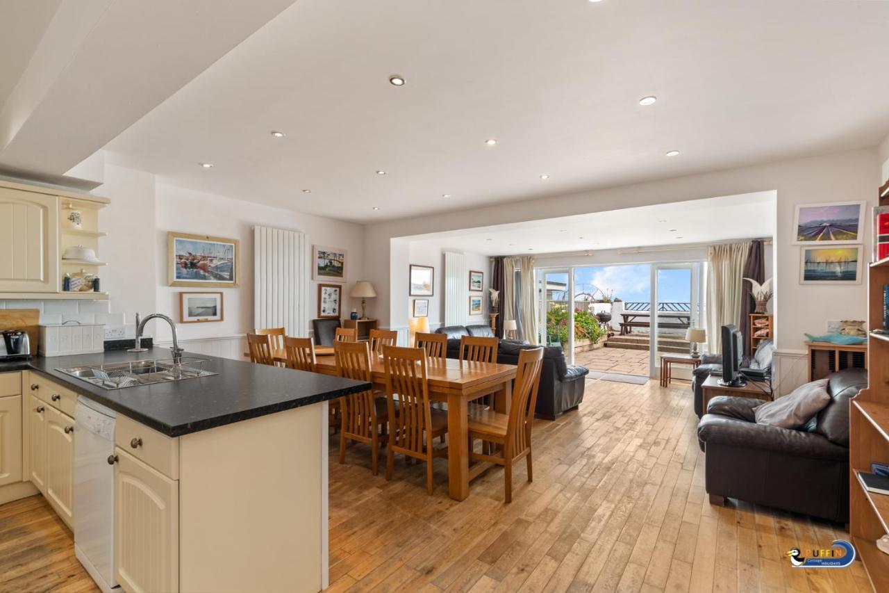 Kilmore - Beach Front House, Direct Beach Access, Spectacular Sea Views Saundersfoot Buitenkant foto
