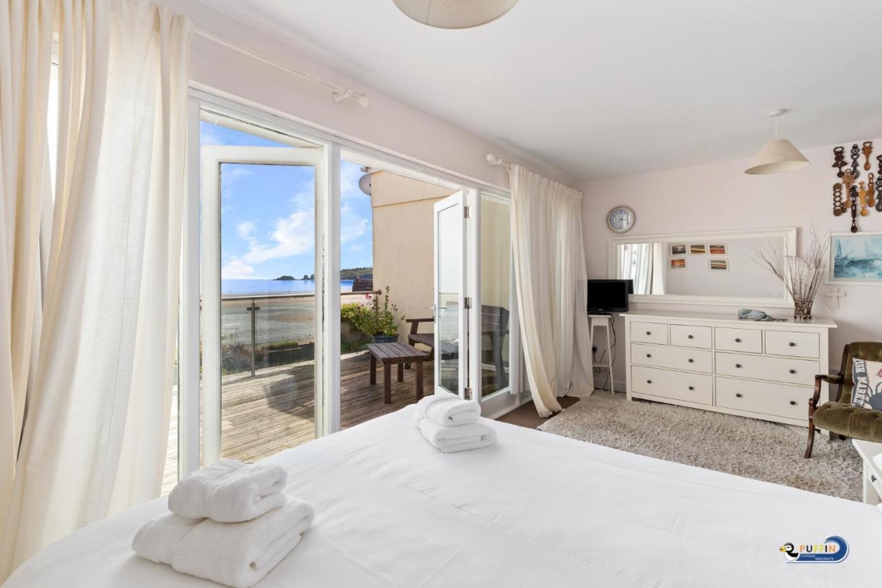 Kilmore - Beach Front House, Direct Beach Access, Spectacular Sea Views Saundersfoot Buitenkant foto