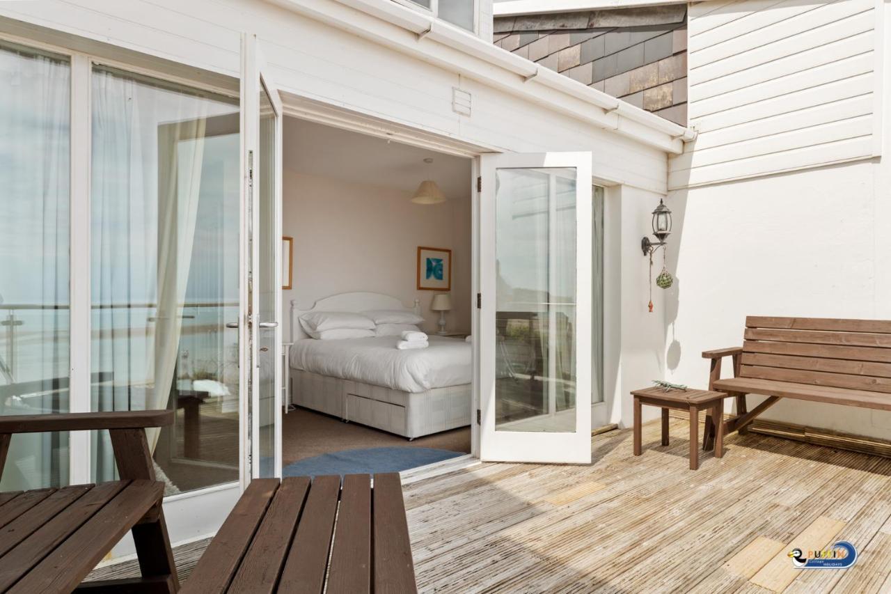 Kilmore - Beach Front House, Direct Beach Access, Spectacular Sea Views Saundersfoot Buitenkant foto