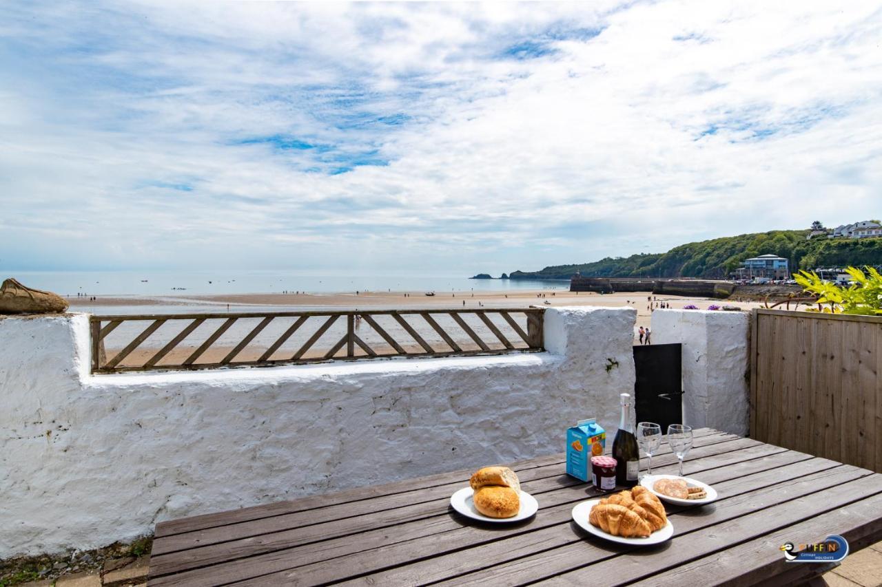 Kilmore - Beach Front House, Direct Beach Access, Spectacular Sea Views Saundersfoot Buitenkant foto