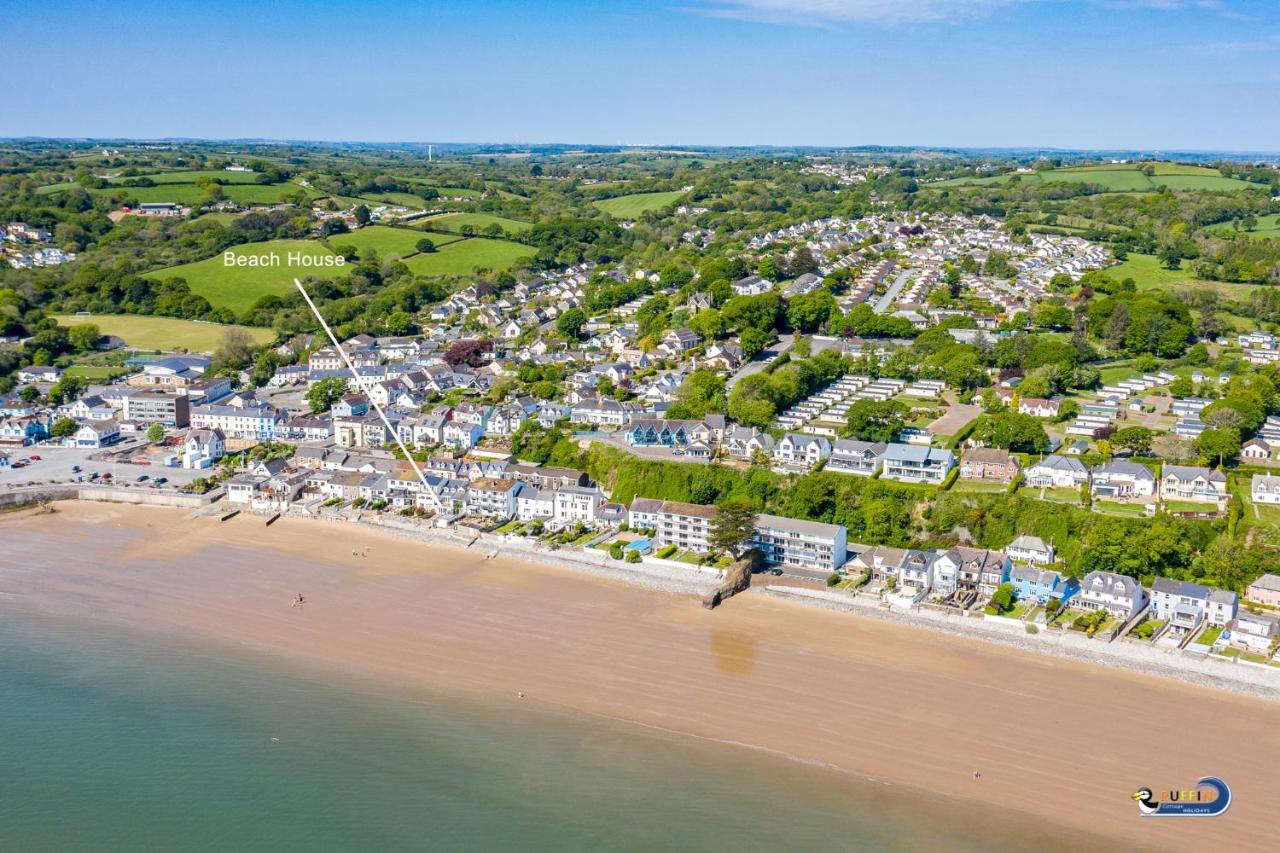 Kilmore - Beach Front House, Direct Beach Access, Spectacular Sea Views Saundersfoot Buitenkant foto